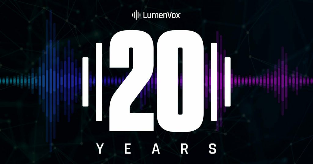 LumenVox Celebrates 20 Years